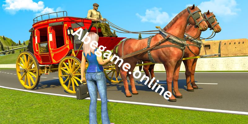 Horse Cart Transport Taxi Game